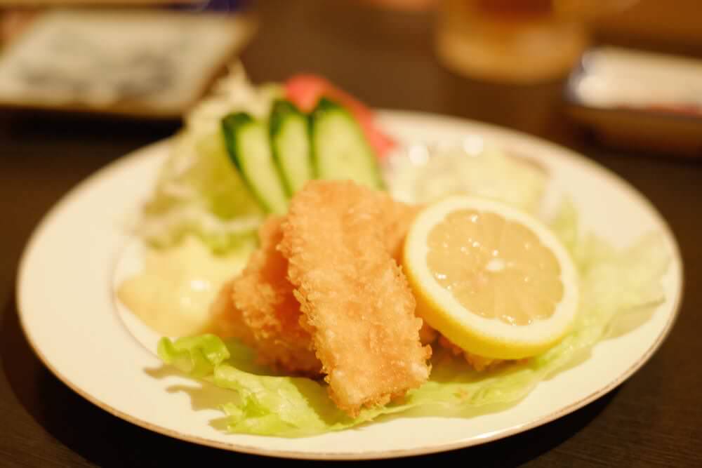 イカフライもまた美味！もう一皿いきたいくらい