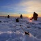 Fishermen on the ice